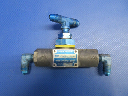 Piper PA-23-235 IBC Products Hydraulic Shuttle Valve P/N 32803 (0524-1830)