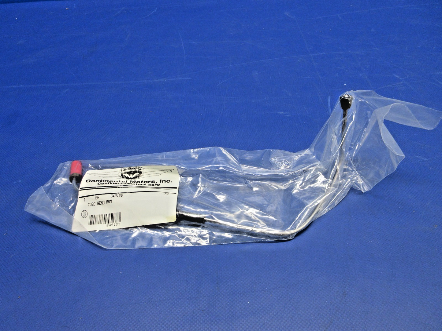 Continental Fuel Injector Bend Tube # 5 Cylinder P/N 649105 NOS (0326-776)0