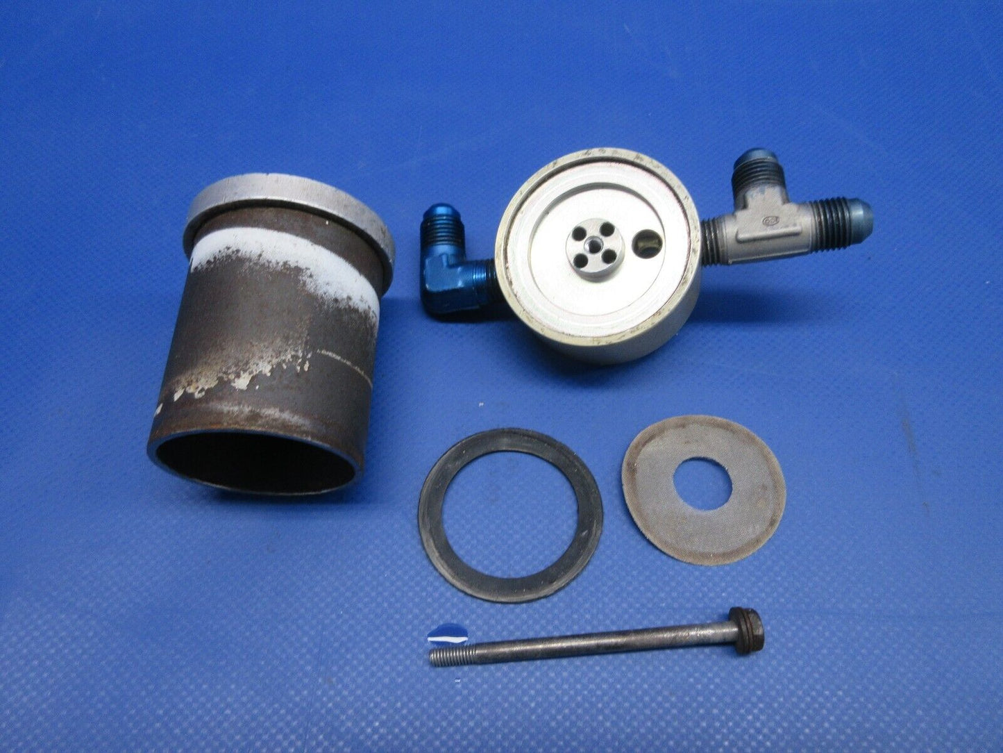 Beech 19A Musketeer Fuel Strainer Gaskolator Assy P/N HE-759-3 (0424-1331)