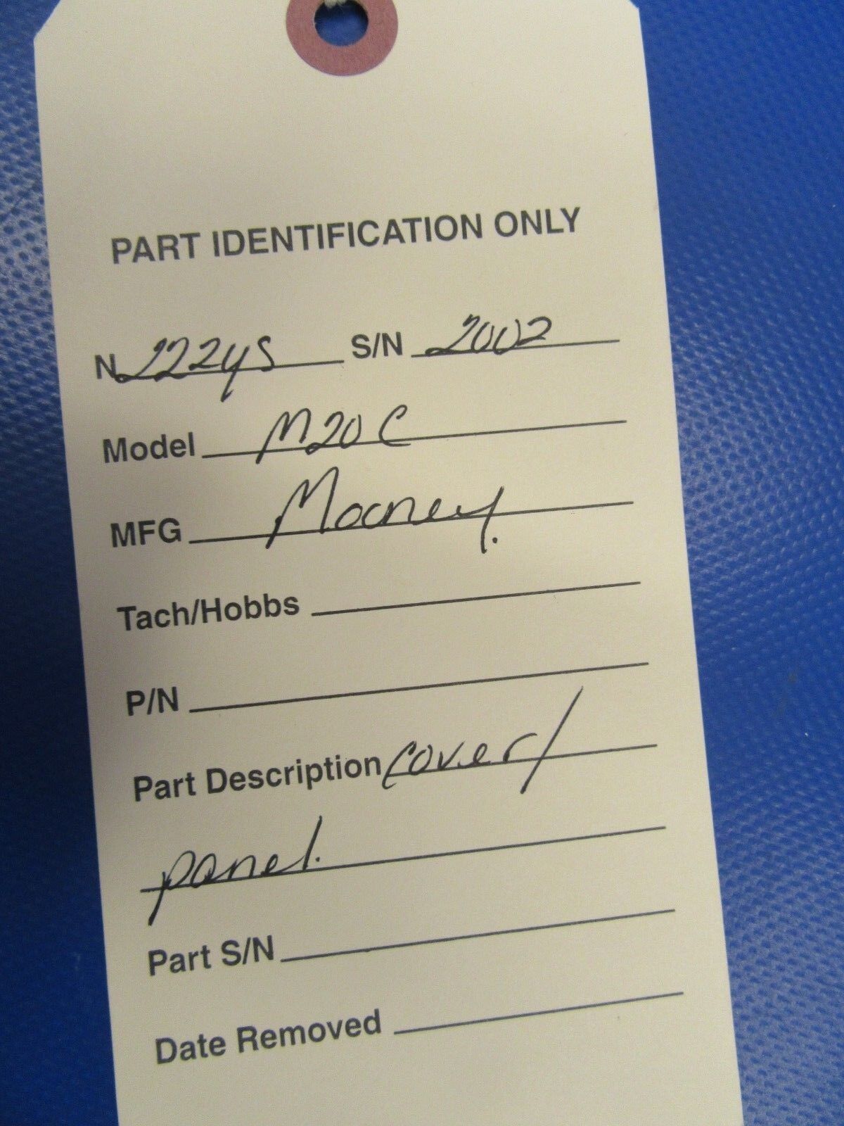 Mooney M20C Cover / Panel (1018-232)