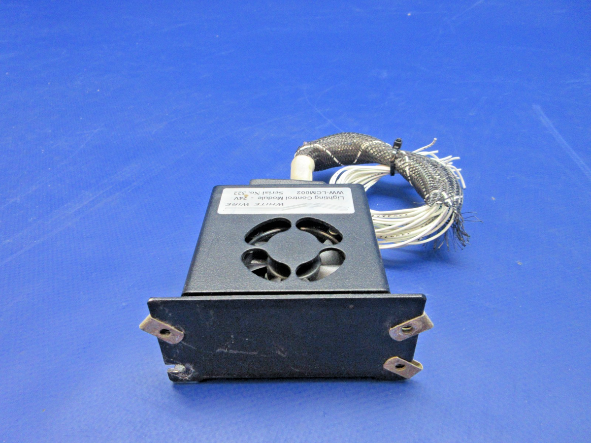 White Wire Annunciator Panel w/Fan 24V P/N WW-IDC001 TESTED (0626-828)4