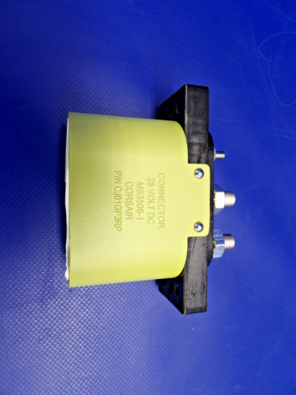 Corsair Ground Power Connector 28V P/N MS3506-1 NOS (0326-1222)10
