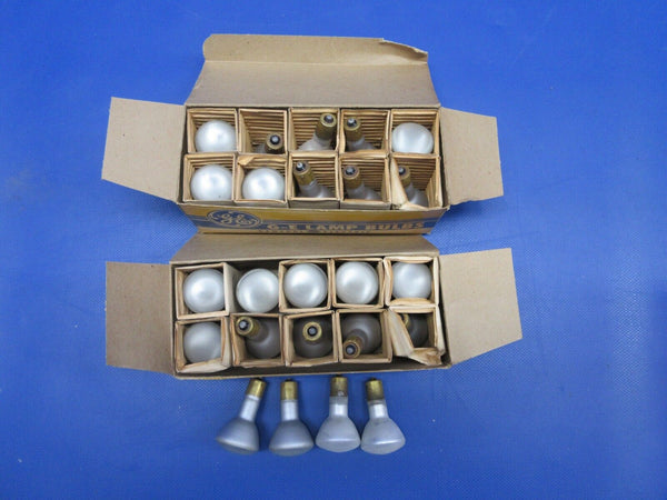 General Electric Lamp Bulbs 28V P/N 1385 LOT OF 24 NOS (0424-1174)