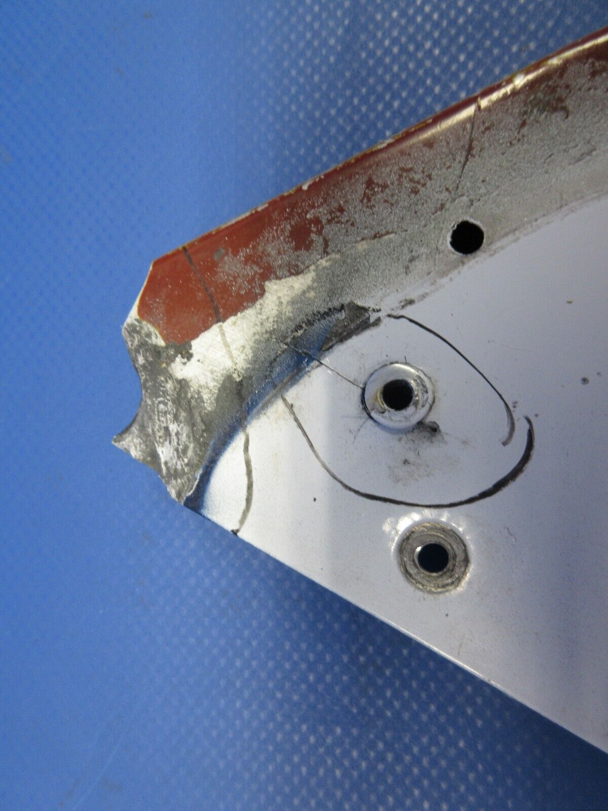 Piper PA-23-250 Aztec Nacelle Reinforcement Plate Assy RH 16528-01 (0624-839)
