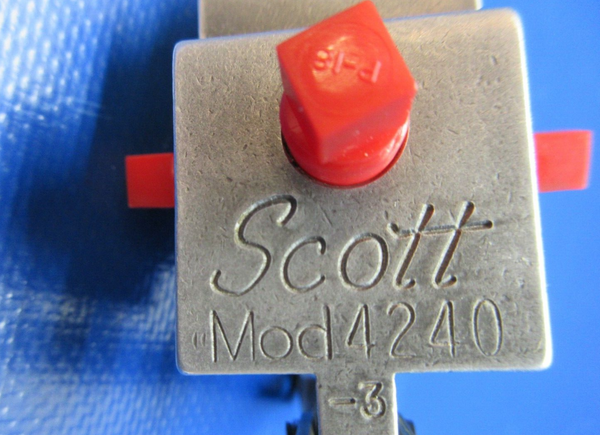 Scott Parking Brake Valve P/N 4240-3 REBUILT (1224-1352)