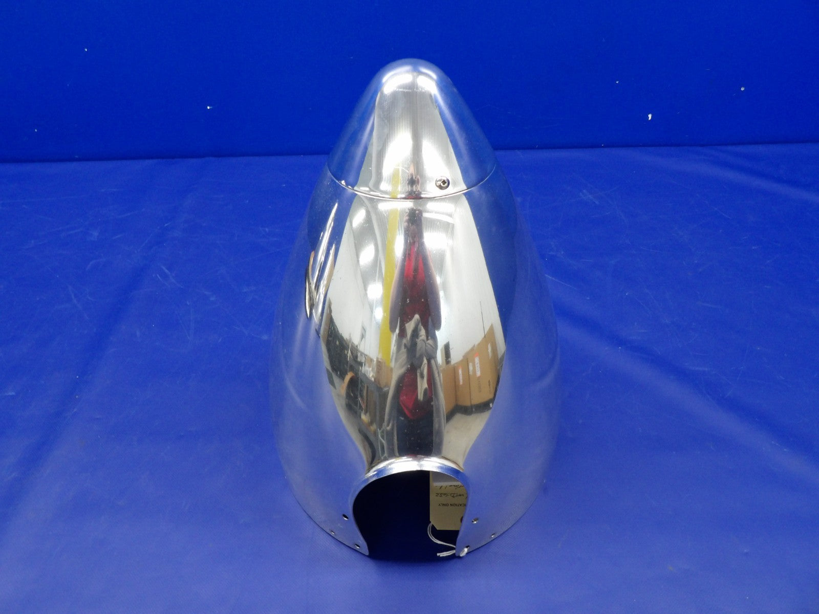Beech Hartzell Polished 2-Blade Propeller Spinner Dome P/N C2445-1P (0226-2026)0