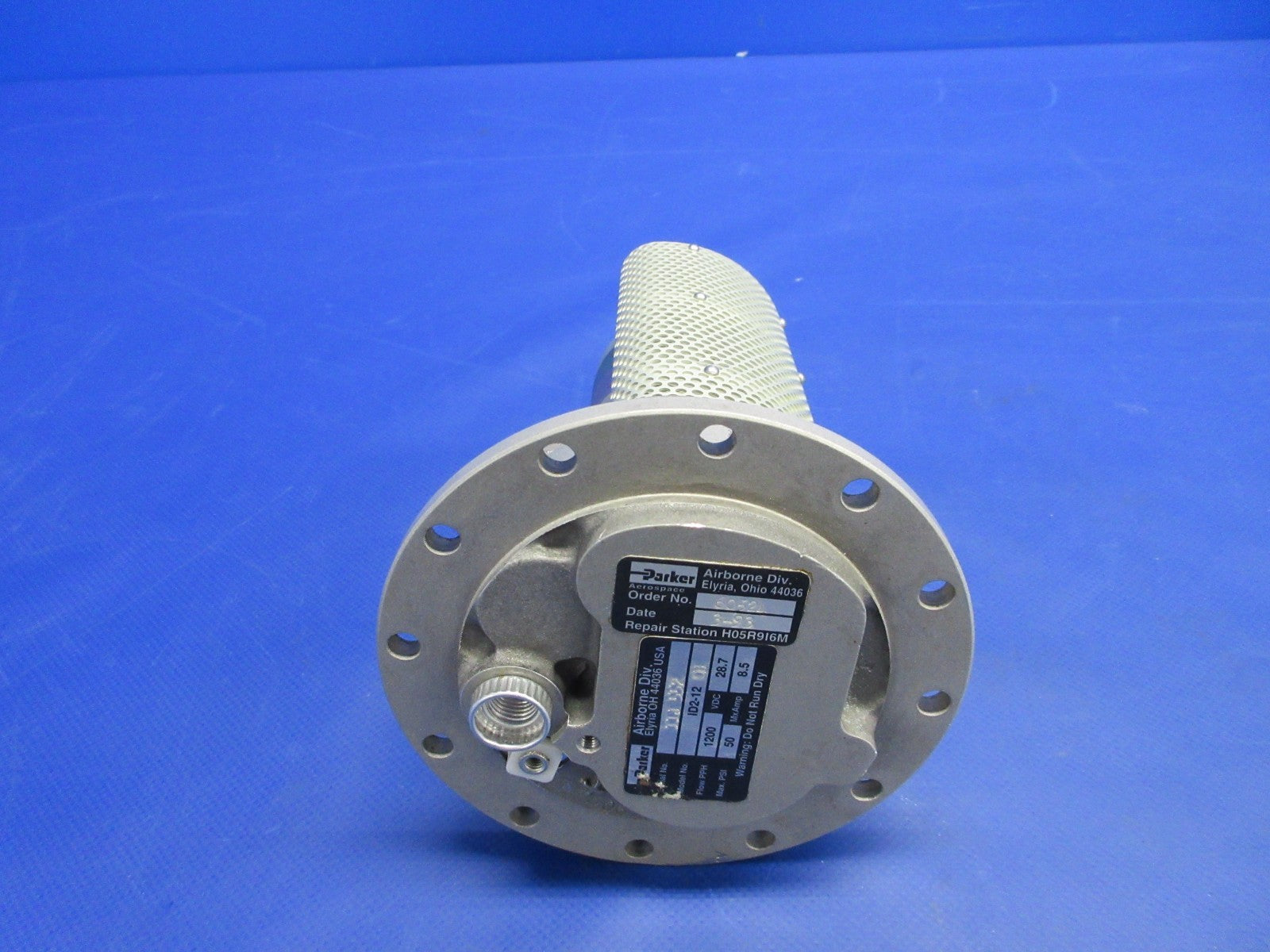 Airborne Fuel Pump 28 Volt P/N 1D2-12 OVERHAULED (0426-779)4