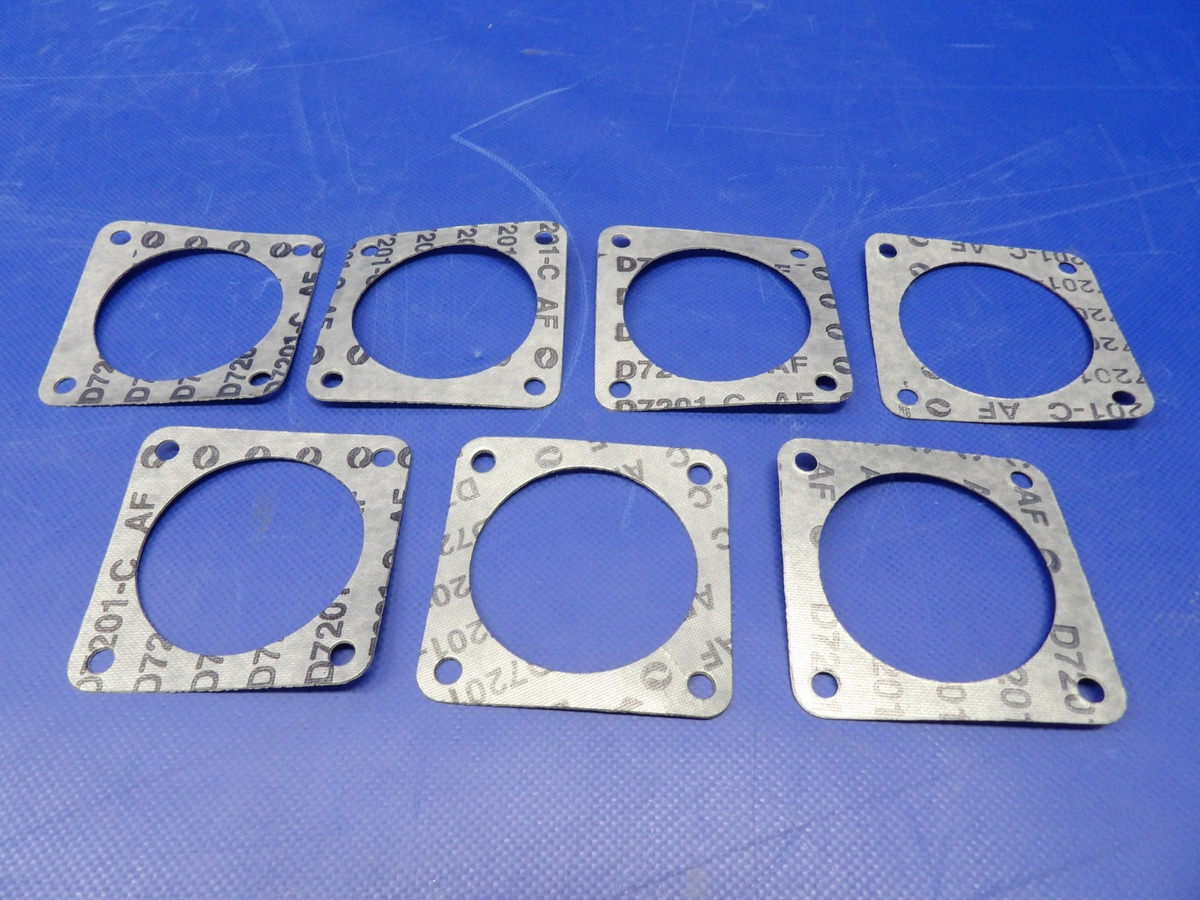 Continental TSIO Air Induction Body Gasket P/N 654732 LOT OF 7 NOS (0426-1412)8