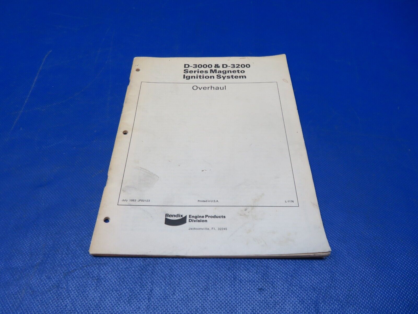 Bendix D-3000, D-3200 Series Magneto Ignition Systems Overhaul Manual (1024-192)