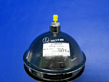 Beech 95 / D95A Travel Air LH Propeller Accumulator P/N 95-380026A (0326-766)9