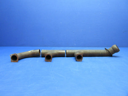 Cessna 421C LH Exhaust Stack Assy w/ Probe Holes P/N 5155184-1 (1123-858)4