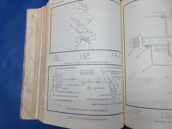 Cessna 310P & T310P 1968 Service Manual P/N D-656-13 (0924-1462)