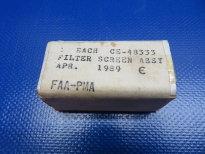 Filter Screen Assembly P/N 11599-48333 NOS (1124-178)