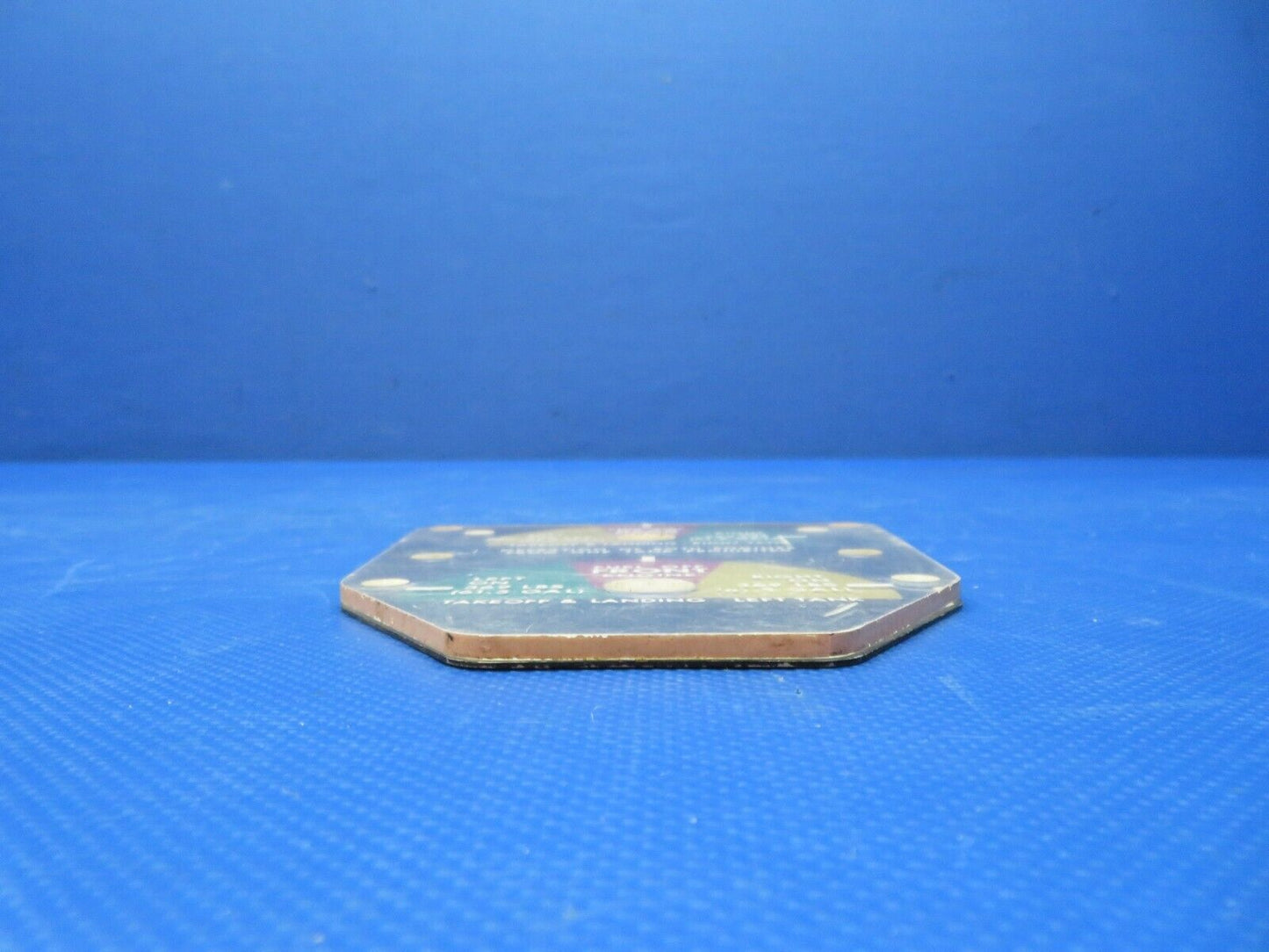 Cessna 337 Fuel Selector Glass Assembly P/N 1516211-9 (0324-1244)