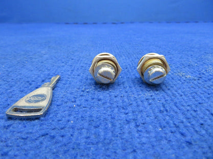 Cessna Baggage Lock & Door Lock w/ Key P/N 5500004-803 LOT OF 2 NOS (0622-24)