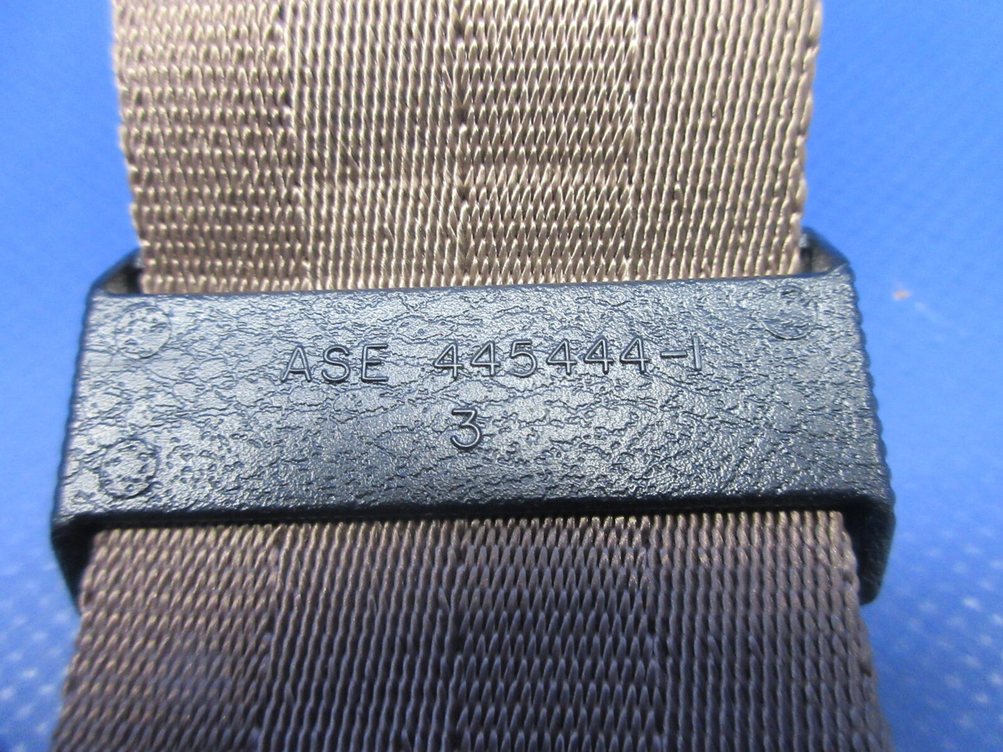 Beech Aircraft Lap Belt Half P/N 500782-11 (1124-787)7