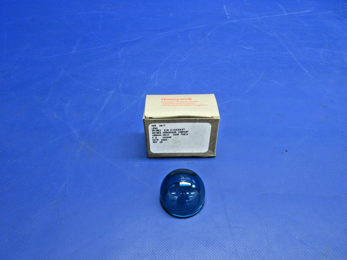 Grimes Green RH Navigation Light Lens P/N A1233A3T NOS (0926-881)0