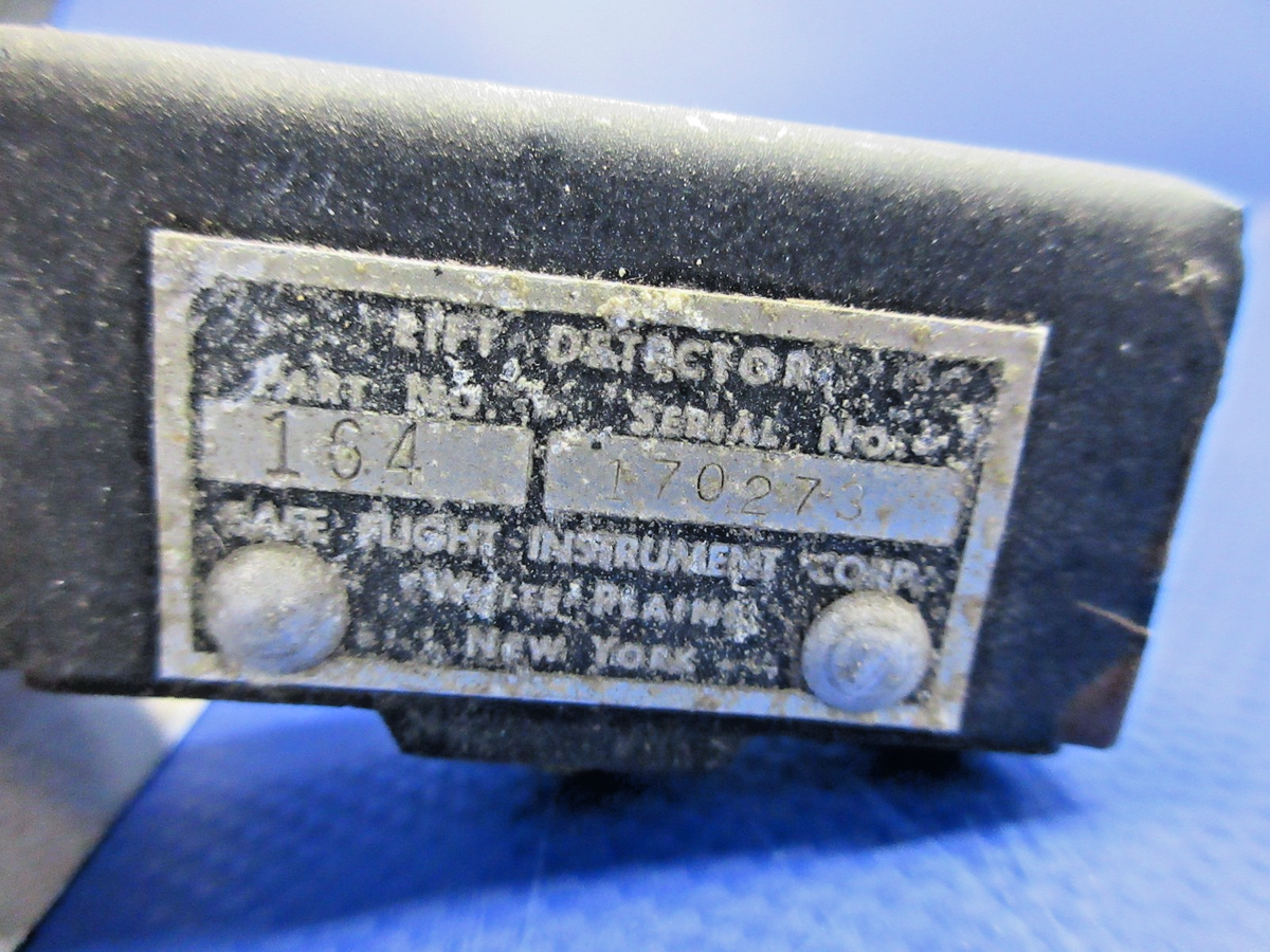 Safe Flight Lift Detector P/N 164 TESTED (0826-850)5