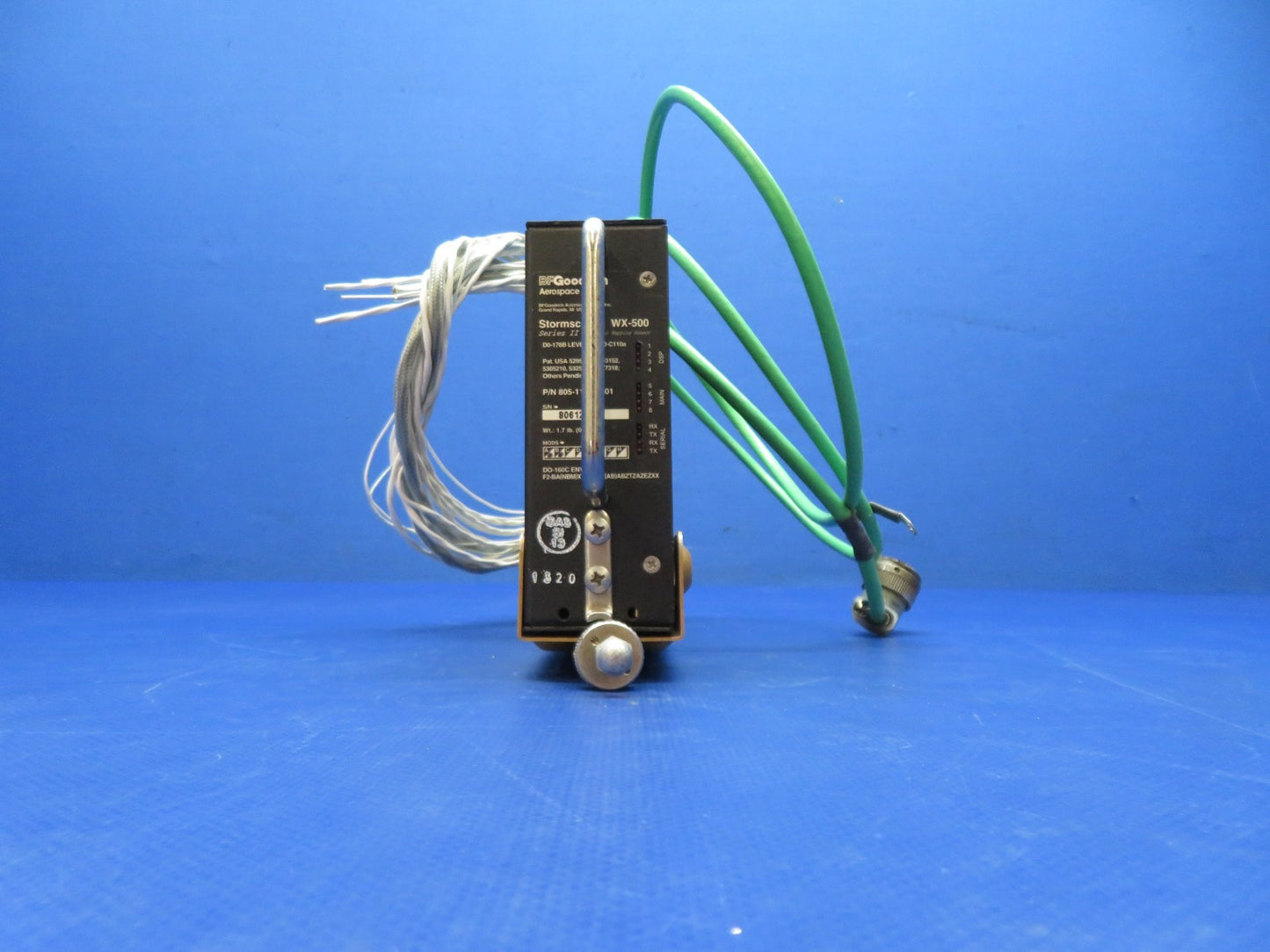 Cessna 421 B.F. Goodrich Stormscope WX-500 P/N 805-11500-001 WARRANTY (0426-143)7