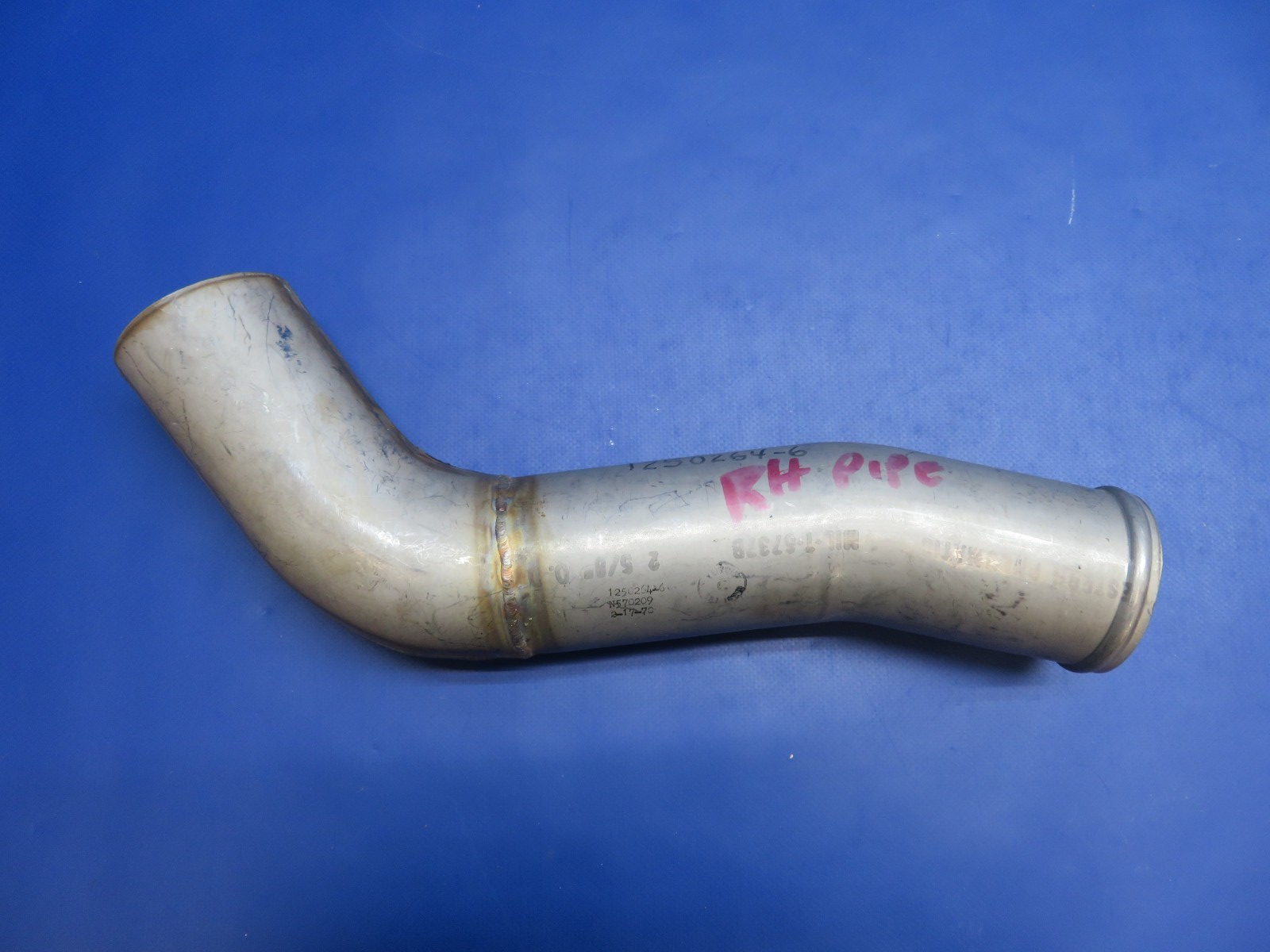 Cessna 206 / 210 Tailpipe RH -Modified P/N 1250264-6 (0326-1805)0