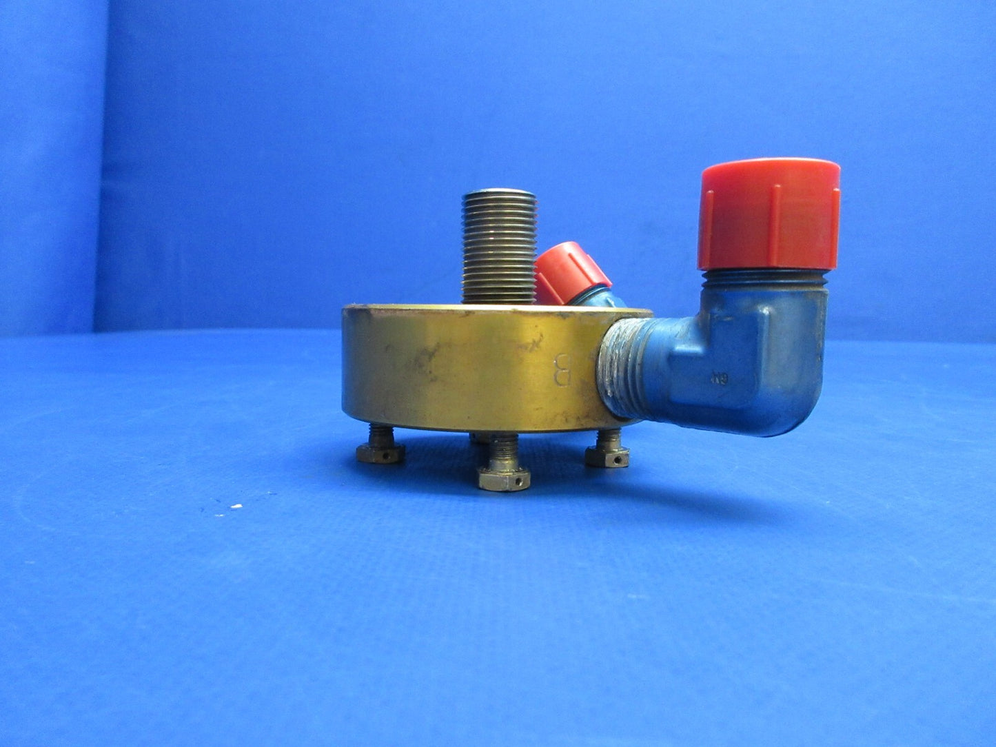 Airwolf Oil Filter Adapter w/ Bracket P/N OFB-11 (0523-1136)8