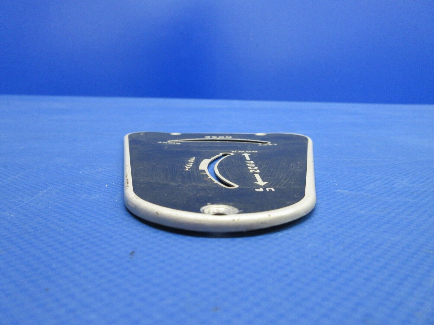 Piper PA-23-250 Aztec Tail Trim Indicator Placards P/N 16853-00 (0624-883)