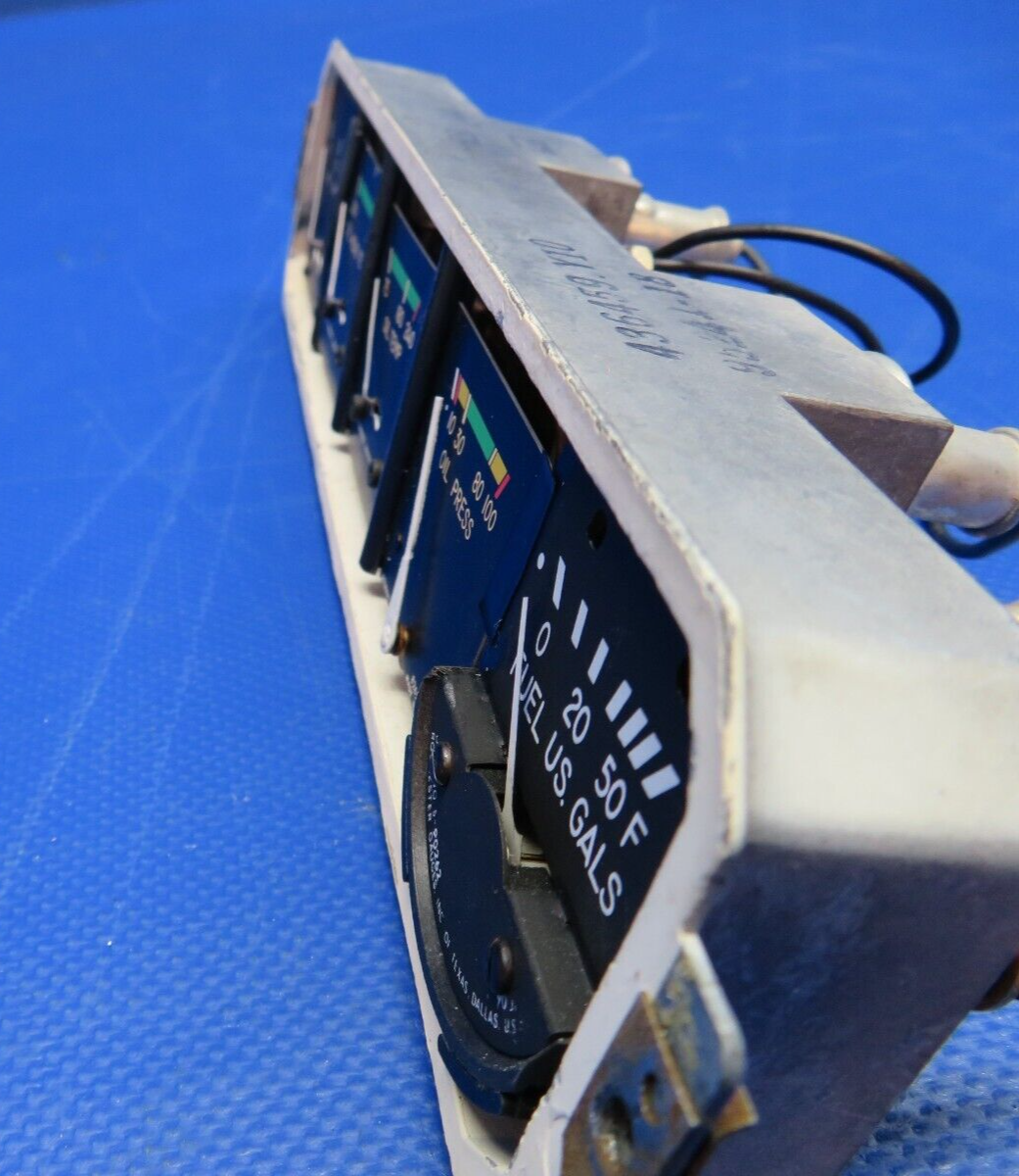 Piper PA-34 Stewart Warner Cluster Gauge 436459, 436459-Y10 WARRANTY (0424-1732)
