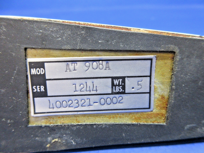Piper PA-23-250 Aztec Bendix AT908A  Antenna P/N 4002321-0002 (0726-710)4