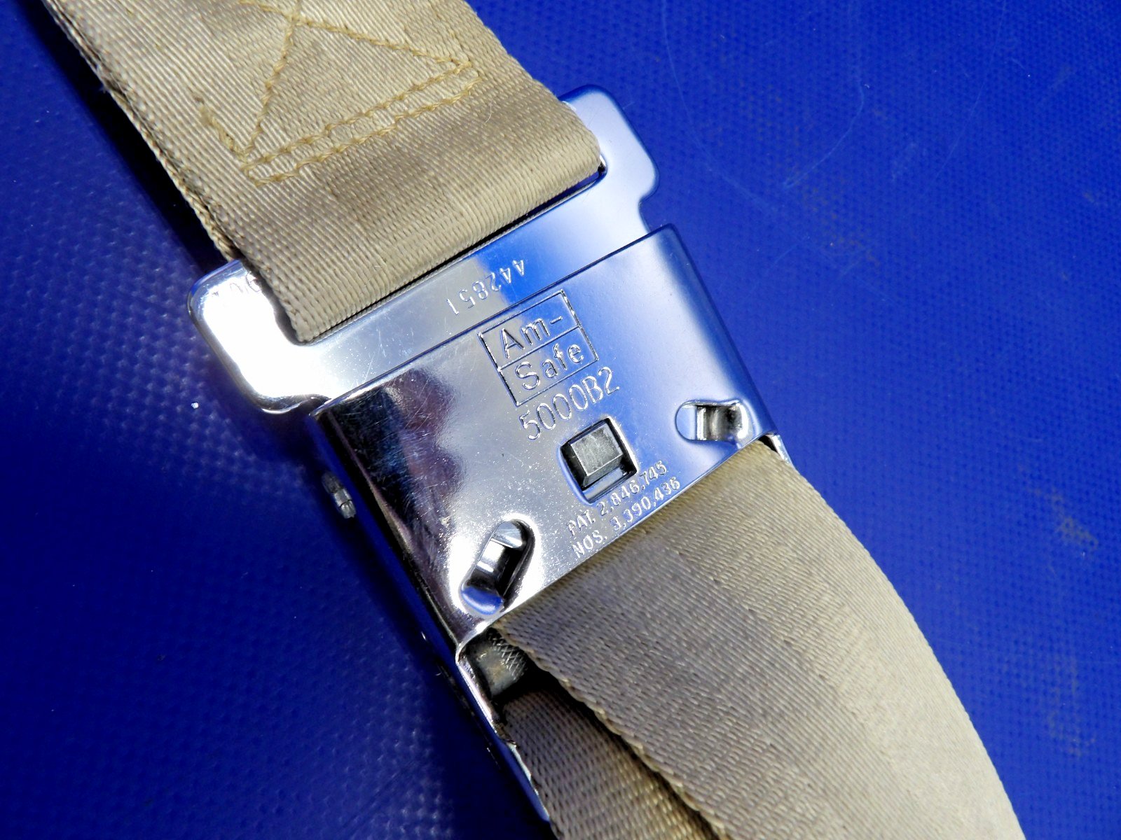 Cessna 172 / 172G American Safety Front Seat Belt P/N 5000B2 (0326-1232)6