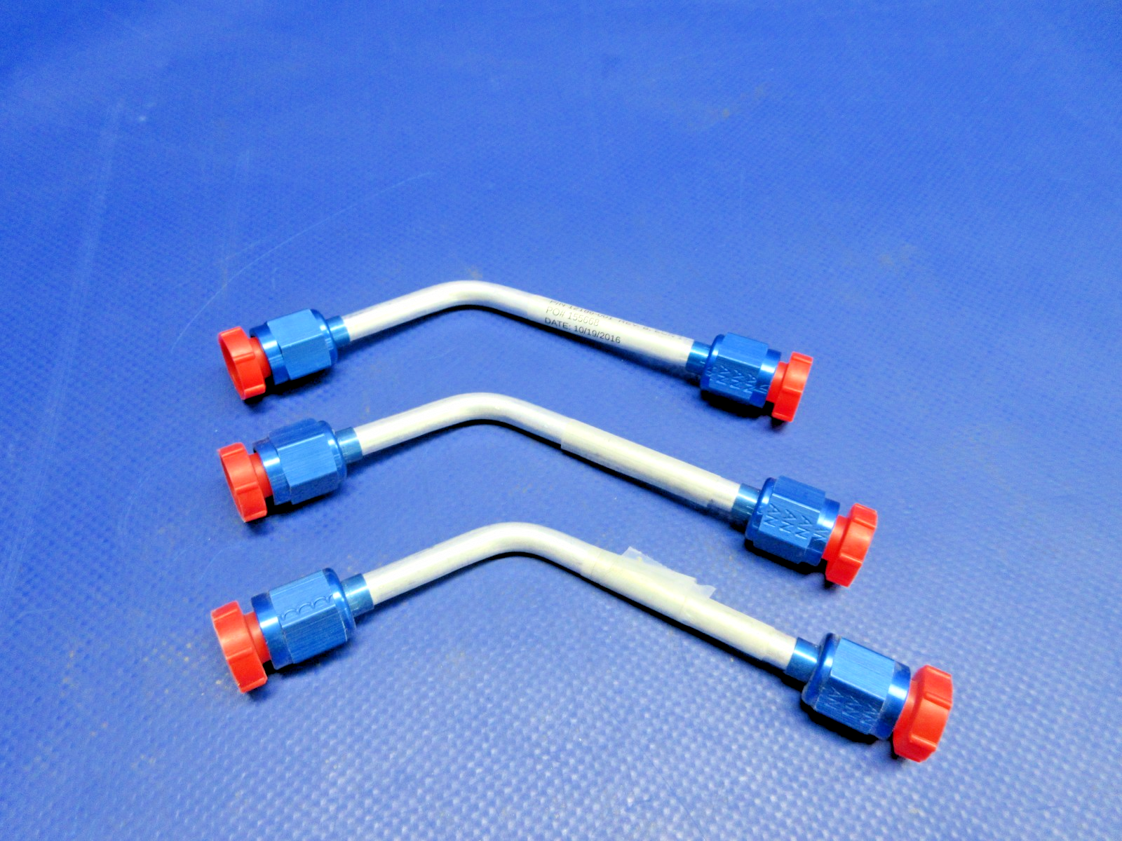 Cirrus SR20 Manifold LH Short Drain Tube P/N 12186-001 LOT OF 3 NOS (0326-982)5