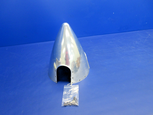 Cessna 172RG 3-Blade Propeller Spinner Polished D5257 CRACKED (0826-2142)0