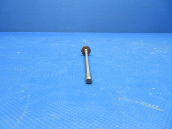 Cessna 150 Nose Gear Metering Pin & Plug Base P/N 0442017-1 Inspected(0724-1954)