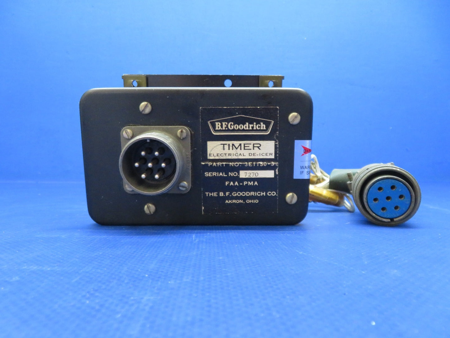 Cessna 421 B.F. Goodrich Electrical De-Ice Timer P/N 3E1150-3 TESTED (0426-112)8