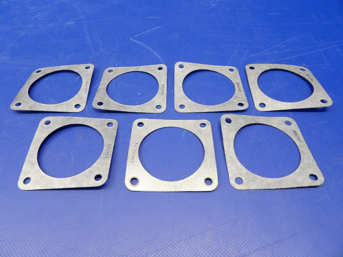 Continental TSIO Air Induction Body Gasket P/N 654732 LOT OF 7 NOS (0426-1412)5