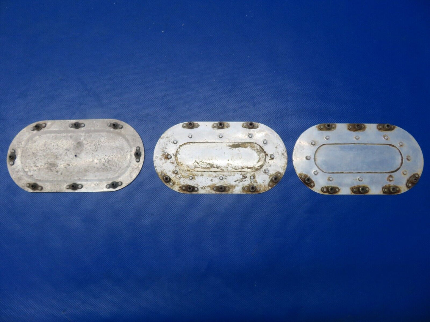 Mooney M20 /M20E Inspection Panels / Cover Plate P/N 913015 LOT OF 8 (0724-1877)