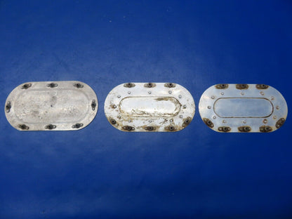 Mooney M20 /M20E Inspection Panels / Cover Plate P/N 913015 LOT OF 8 (0724-1877)
