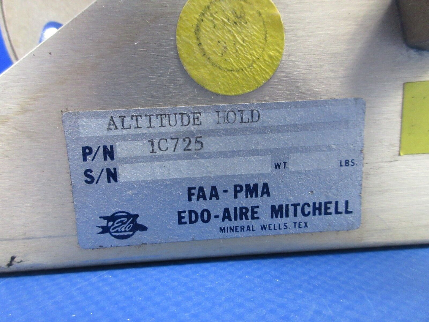 Piper PA-34-200T Edo-Aire Mitchell Altitude Hold P/N 1C535-1 (0524-1899)