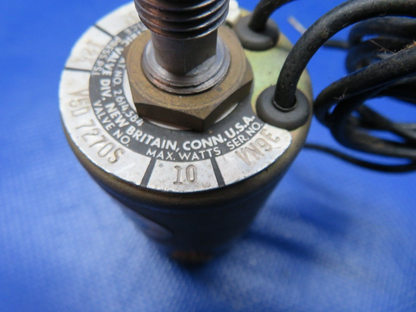 Skinner Solenoid Coil Valve P/N 115-60 TESTED (0324-203)