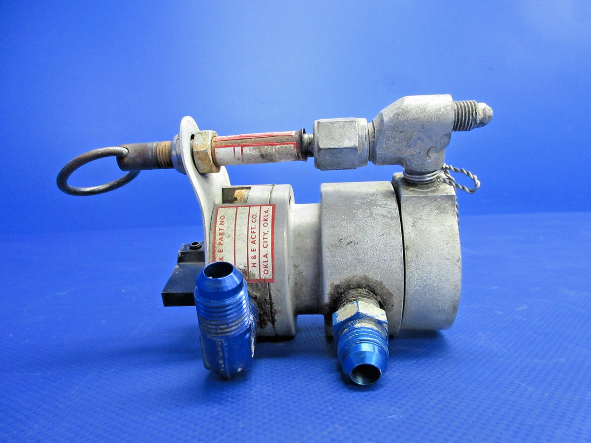 Mooney M20 / M20E H&E Fuel Selector Valve P/N HE-769 WARRANTY (0826-902)4