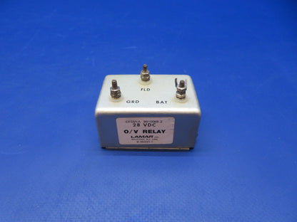 Cessna 421 Lamar Overvoltage Relay 28v P/N 9910068-2 TESTED (0326-227)0