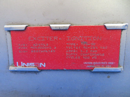 Pratt & Whitney JT3D-7 Unison/GLA Ignition Exciters 115 VAC 42562 (1024-265)