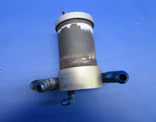 Beech 19A Musketeer Fuel Strainer Gaskolator Assy P/N HE-759-3 (0424-1331)