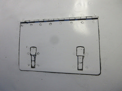 Damaged Beech 95 / D95A Engine Cowling LH P/N 95-910011-601 FOR PARTS (0424-634)