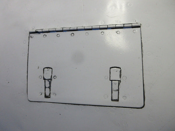 Damaged Beech 95 / D95A Engine Cowling LH P/N 95-910011-601 FOR PARTS (0424-634)
