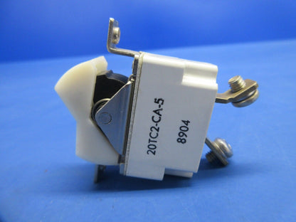 Enstrom 280FX Helicopter Klixon 5 AMP Circuit Breaker P/N 20TC2-CA-5 (1124-781)