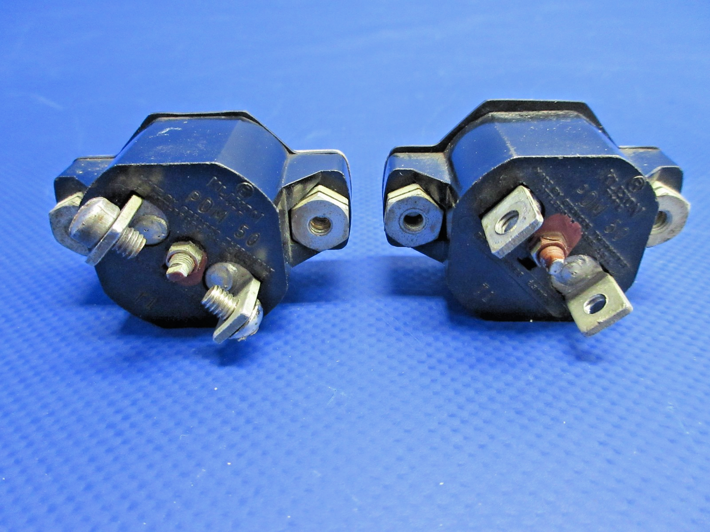 Cessna 310 / 310I Klixon 50 Amp Circuit Breaker P/N PDM-50 LOT OF 2 (0326-813)2
