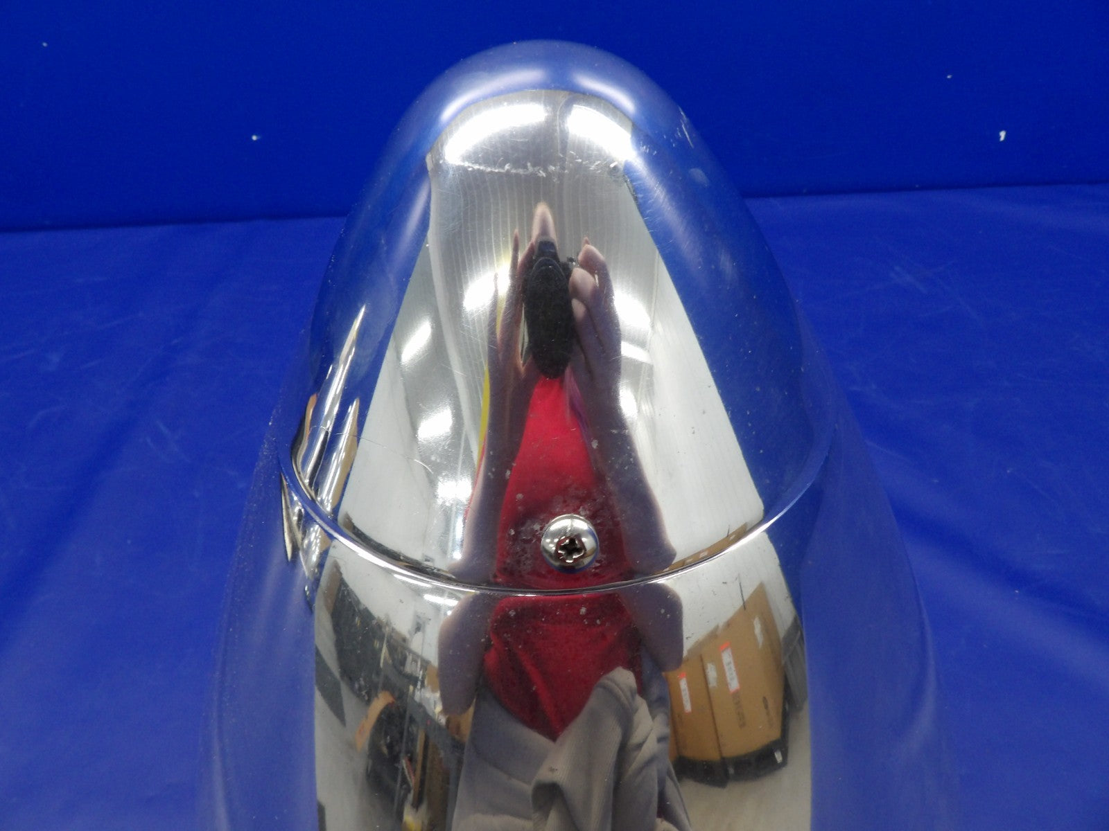 Beech Hartzell Polished 2-Blade Propeller Spinner Dome P/N C2445-1P (0226-2026)8