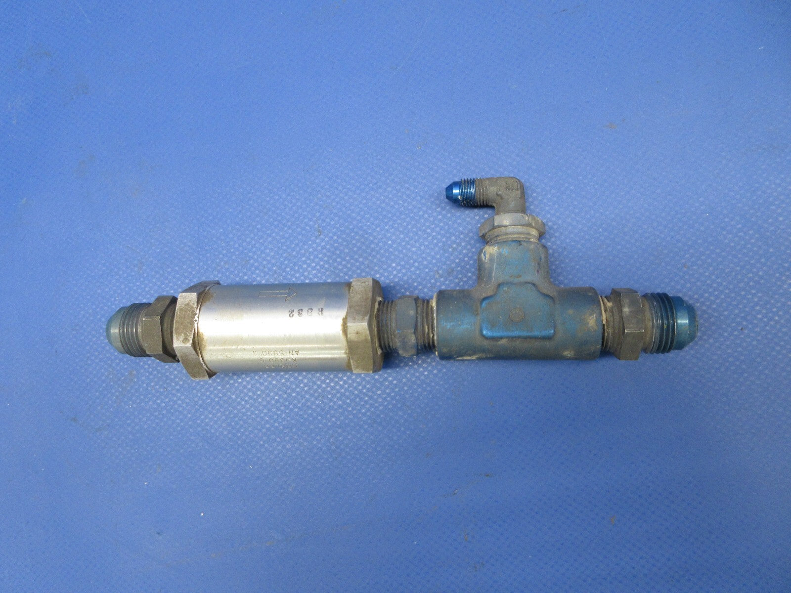 Piper PA-23-250 Aztec Kohler Check Valve P/N K-1330-6 (0624-1346)1
