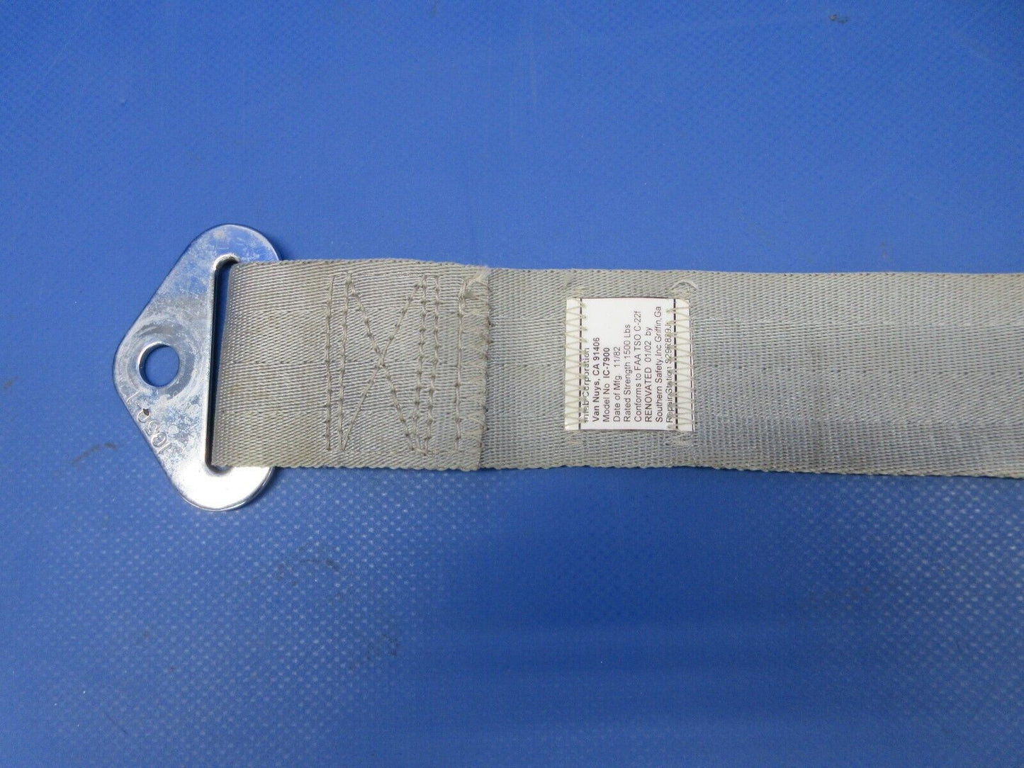 Piper American Safety Seatbelt w/ Southern Safety Webbing P/N IC-7900(0624-1349)