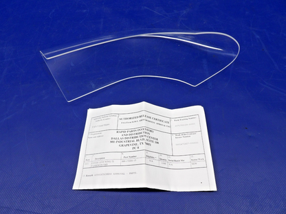 Beech LH Wing Tip Navigation Light Lens w/ 8130 P/N 000-170001-13 NOS (0426-13101